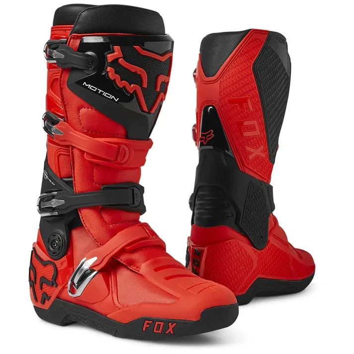 2023 FOX MOTION BOOTS [FLO RED] 10.5