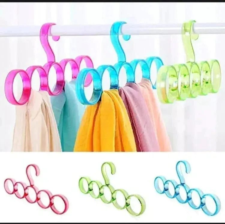 5 Rings Multi-Purpose Hanger ( Pack Of 2 )