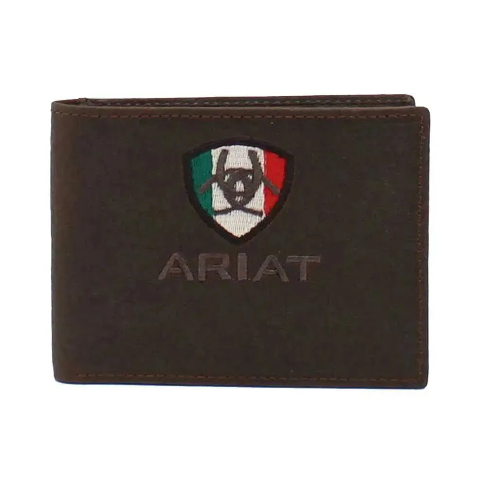 Ariat Mexico Flag - Men's Bifold Wallet