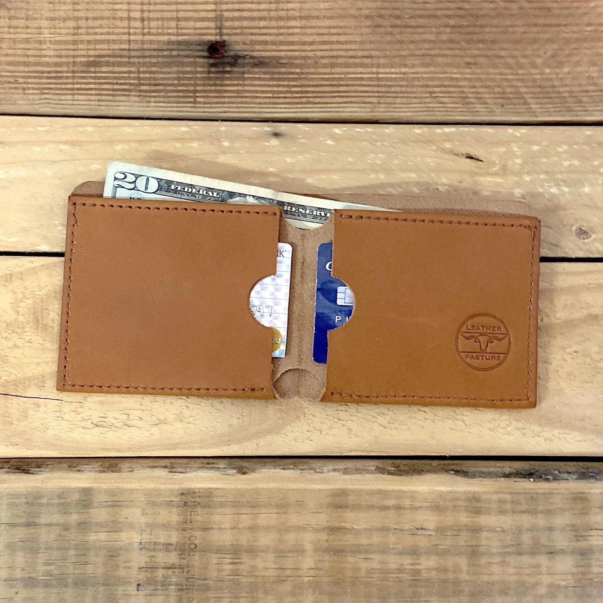 Bi-fold Leather Wallet