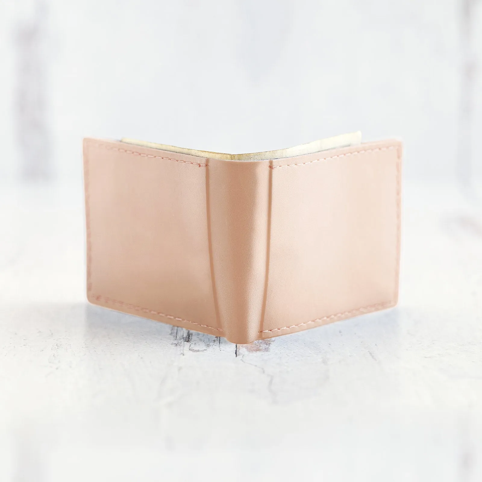 Bifold Leather Wallet - Saturn