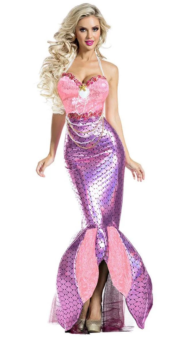 Blushing Beauty Mermaid Costume