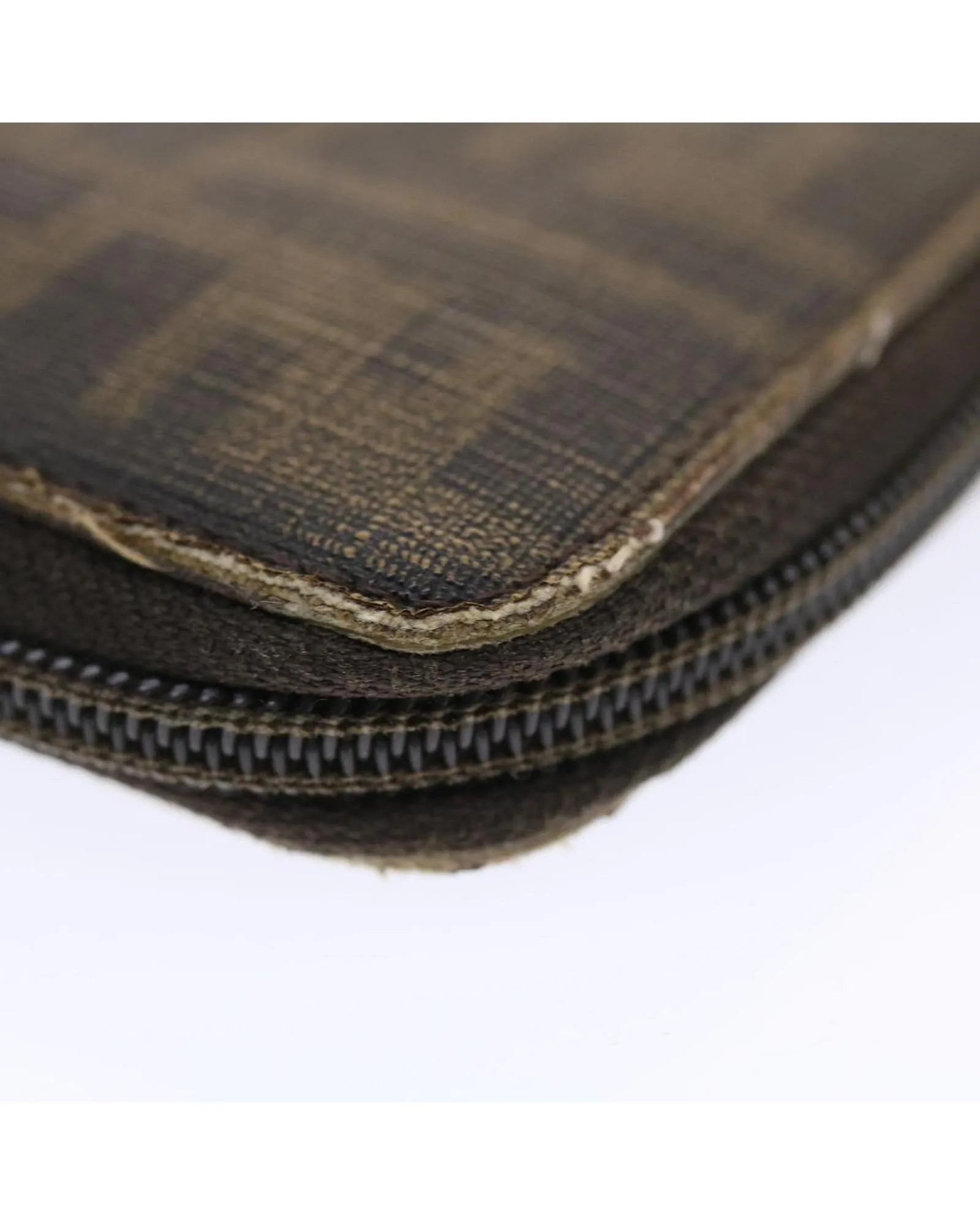 Canvas Long Wallet with Multiple Compartments