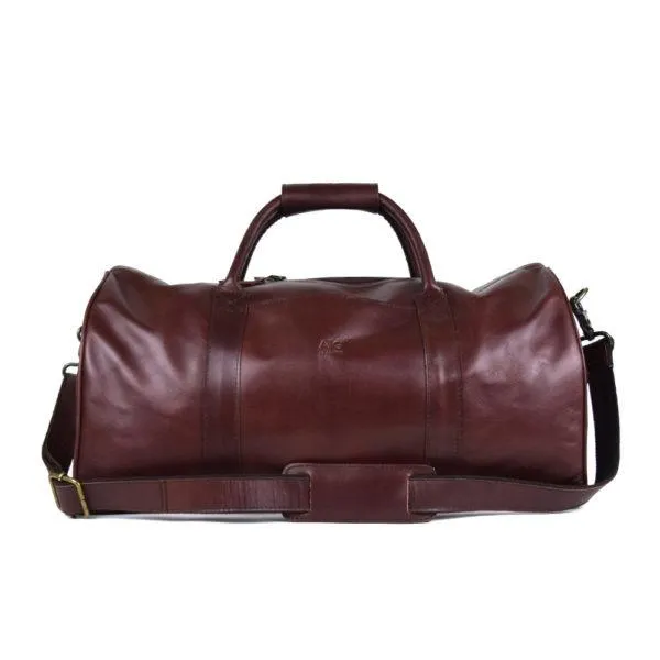 Classic Duffel in Dark Wine Leather 45% off - FINAL SALE NO EXCHANGE