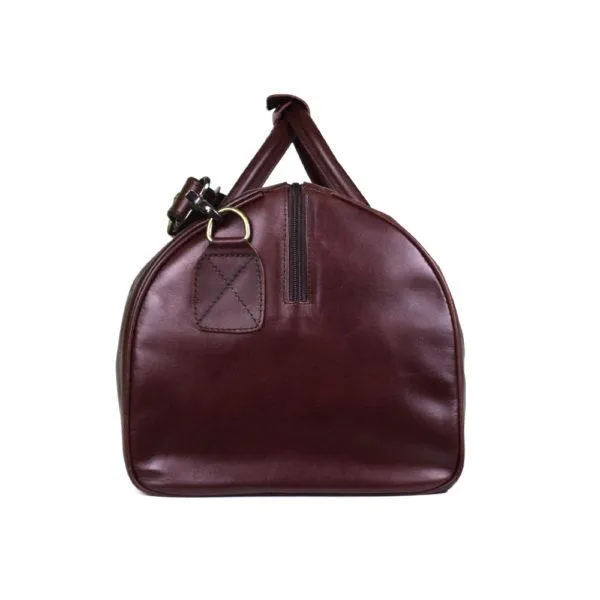 Classic Duffel in Dark Wine Leather 45% off - FINAL SALE NO EXCHANGE