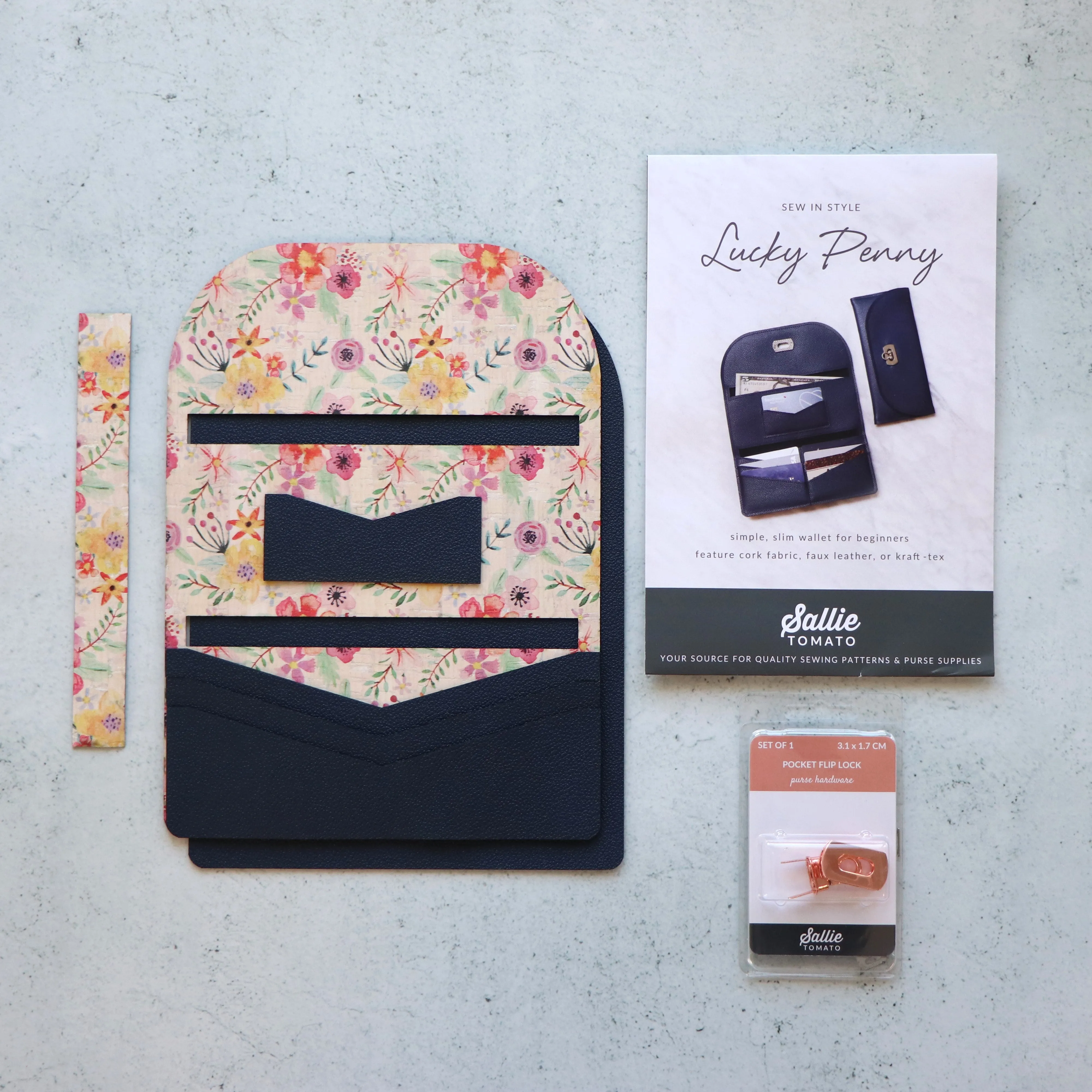 CLEARANCE Lucky Penny Wallet Kit