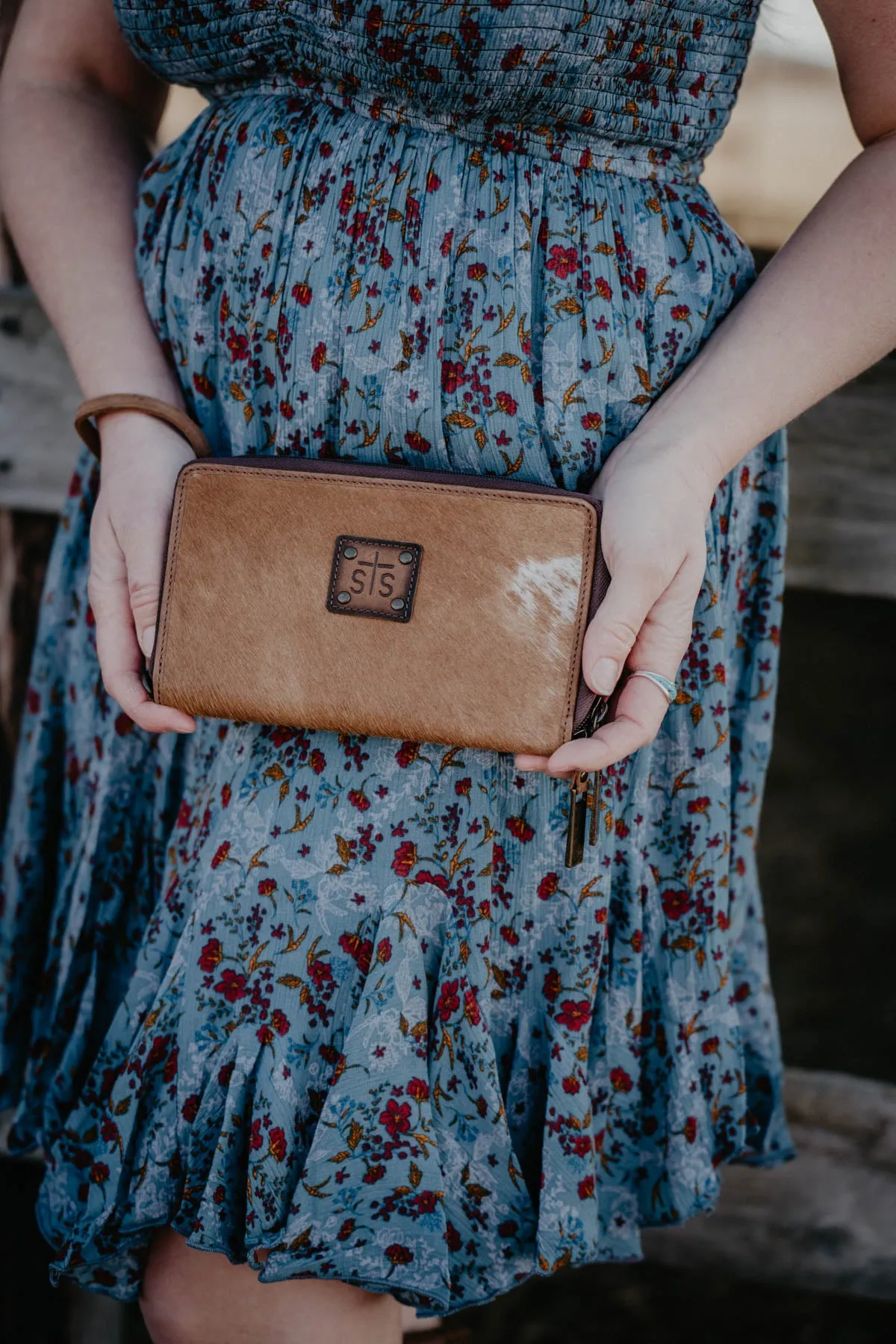 Cowhide Kacy Organizer Wallet by STS Ranchwear