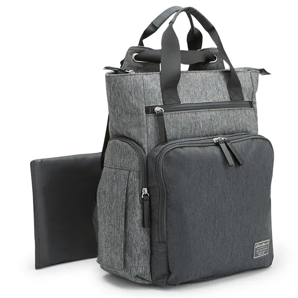 Eddie Bauer Places & Spaces Departure Hybrid Diaper Bag Grey