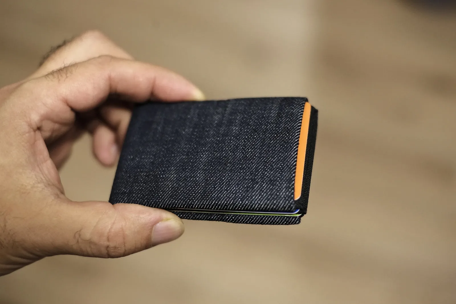 Effortlessly Cool: Discover Our Vegan Denim Mens Wallets - RFID blocking 4  1