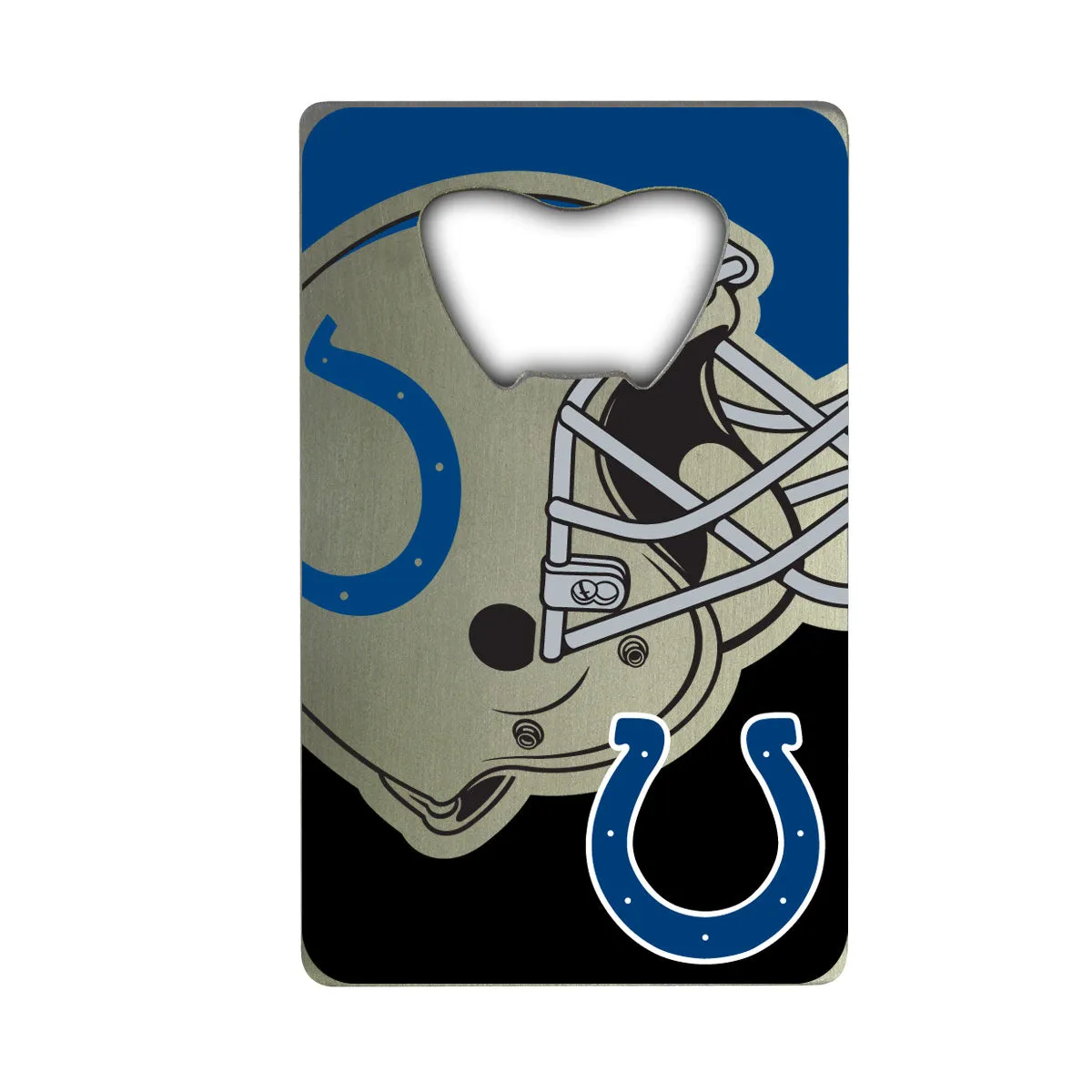 Fanmats Indianapolis Colts Credit Card Style Bottle Opener - 2” x 3.25"