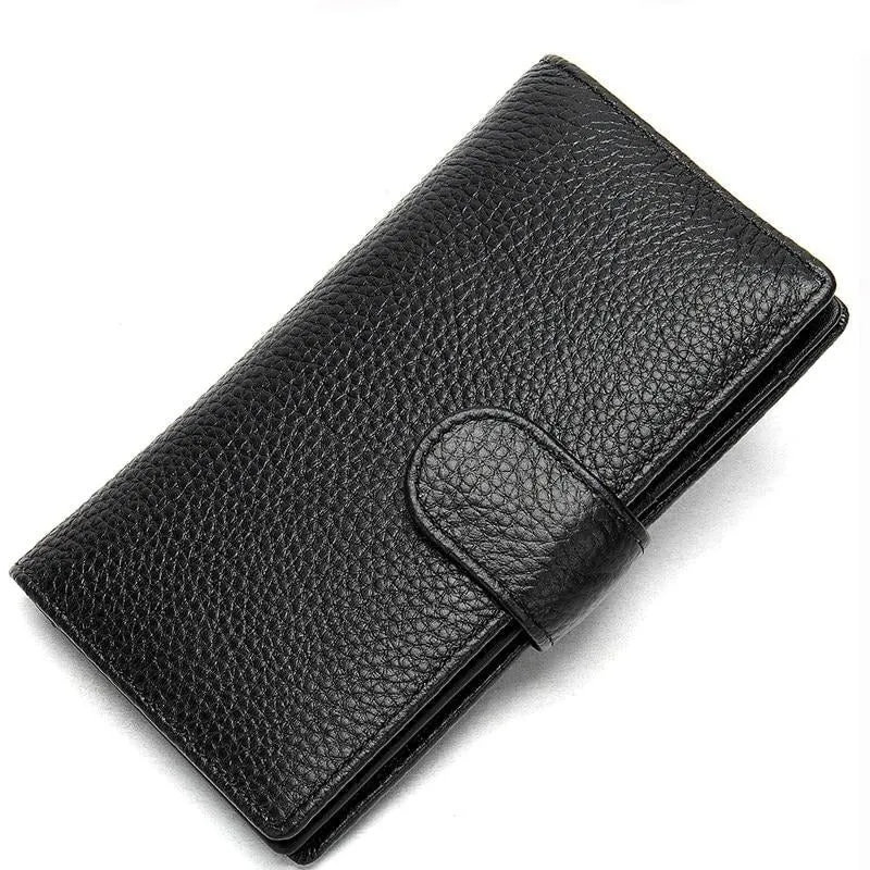 GatorLuxe Exotic Slim Leather Cardholder Wallet