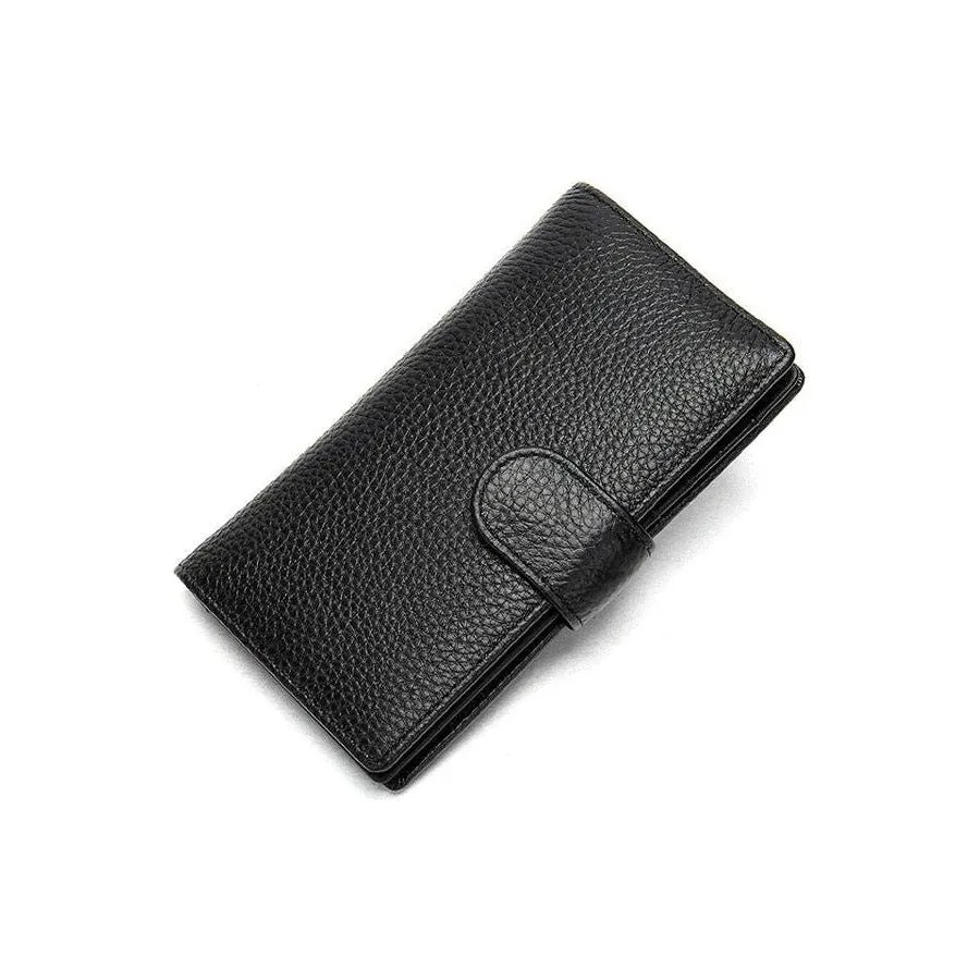 GatorLuxe Exotic Slim Leather Cardholder Wallet