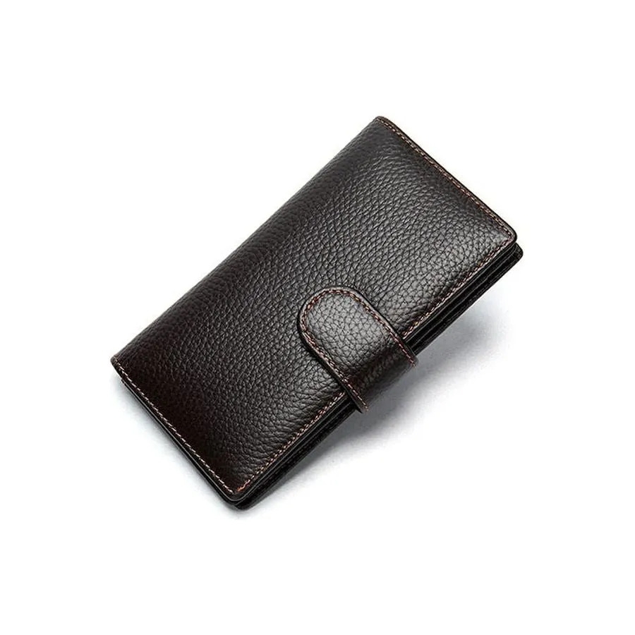 GatorLuxe Exotic Slim Leather Cardholder Wallet