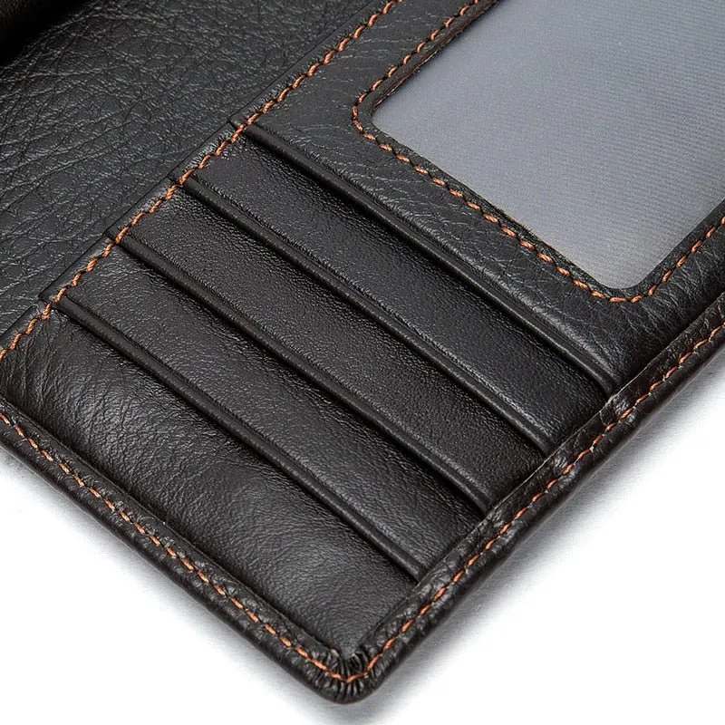 GatorLuxe Exotic Slim Leather Cardholder Wallet