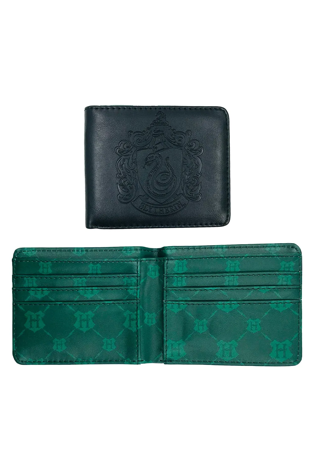 Harry Potter Embossed Slytherin PU Wallet