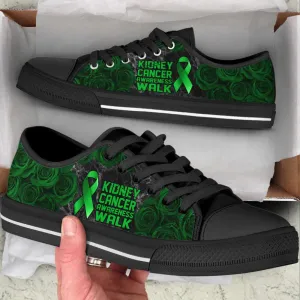 Kidney Cancer Shoes Awareness Walk Low Top Shoes Canvas Shoes, Best Canvas Shoes, Low Top Sneaker