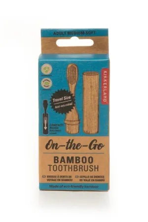 Kikkerland On-the-Go Bamboo Toothbrush