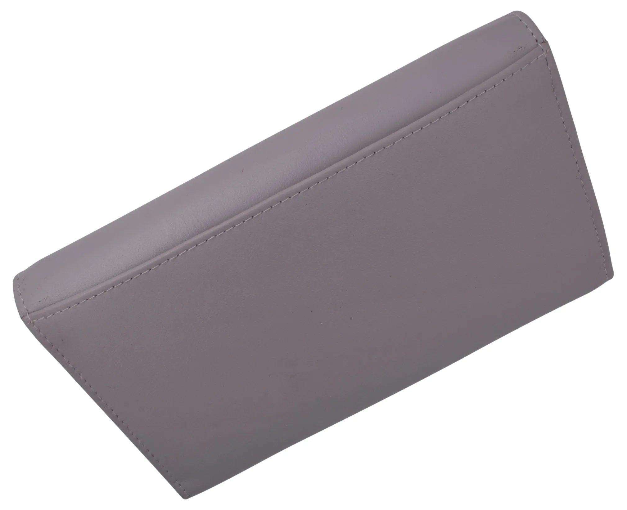 Leather Womens Wallet Ladies Clutch With Removable Checkbook Cover RFID Blocking