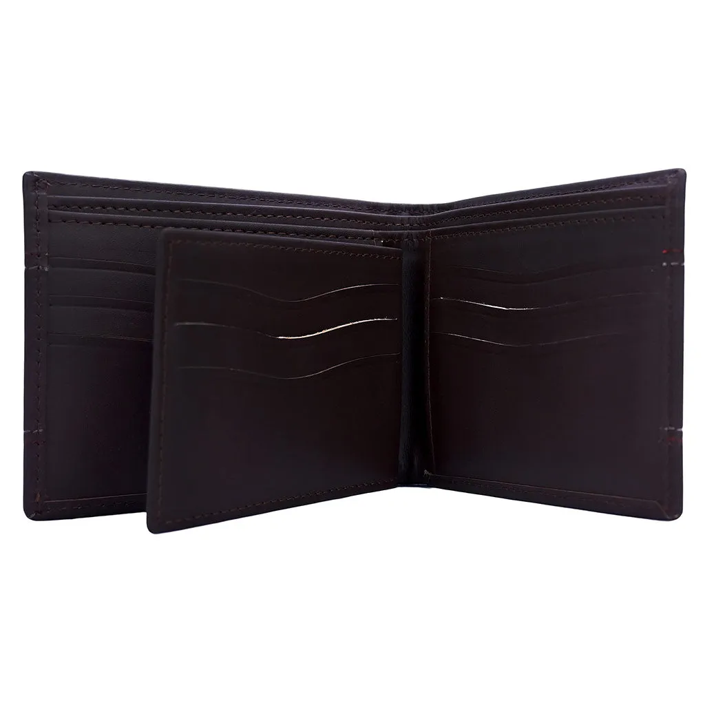 Majesty Business Leather Wallet Dark Brown