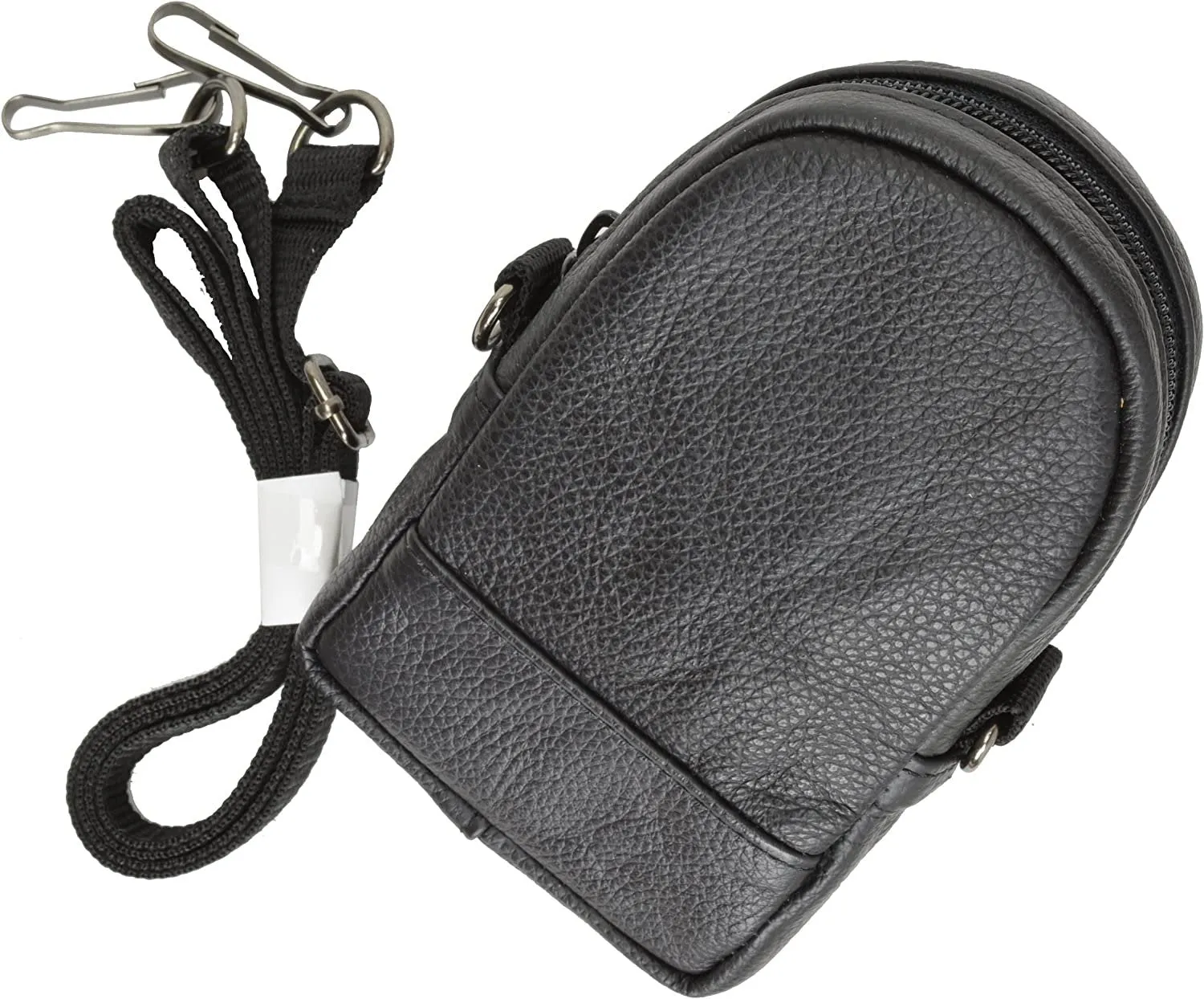 Marshal Leather Cellphone Camera Pouch with Neck Strap