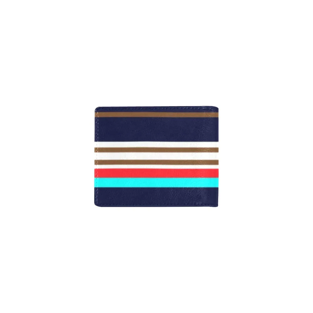 Men's Bifold Wallet - Hampton Stripes