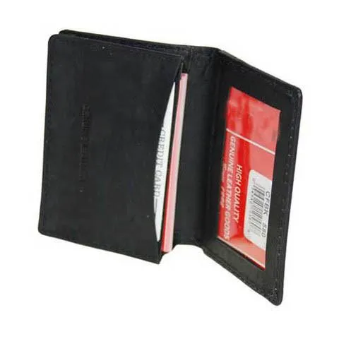 Men's Genuine Leather Bi-Fold Wallet Supplier - Brown