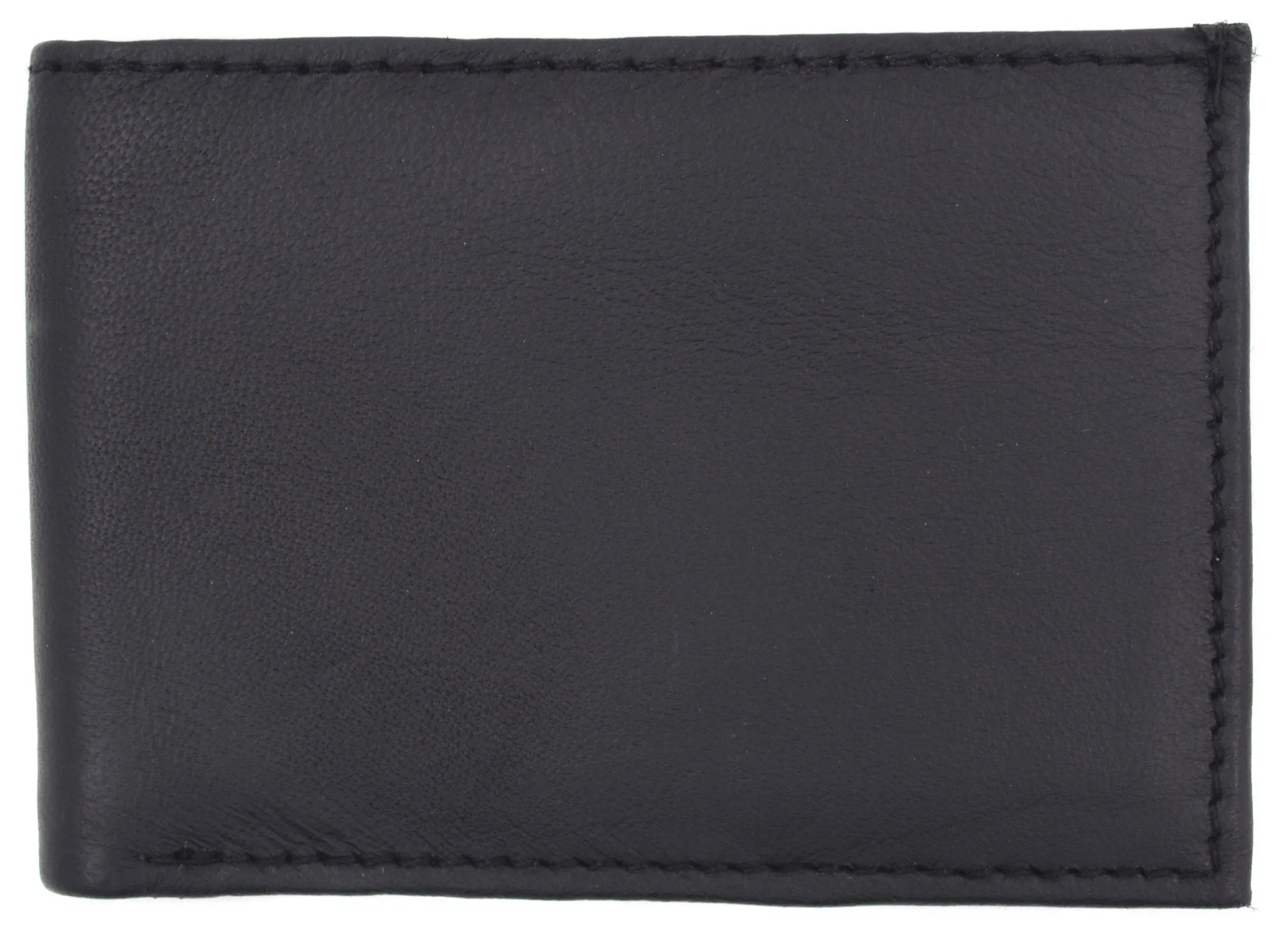 Men's Genuine Leather Bi-fold Wallet