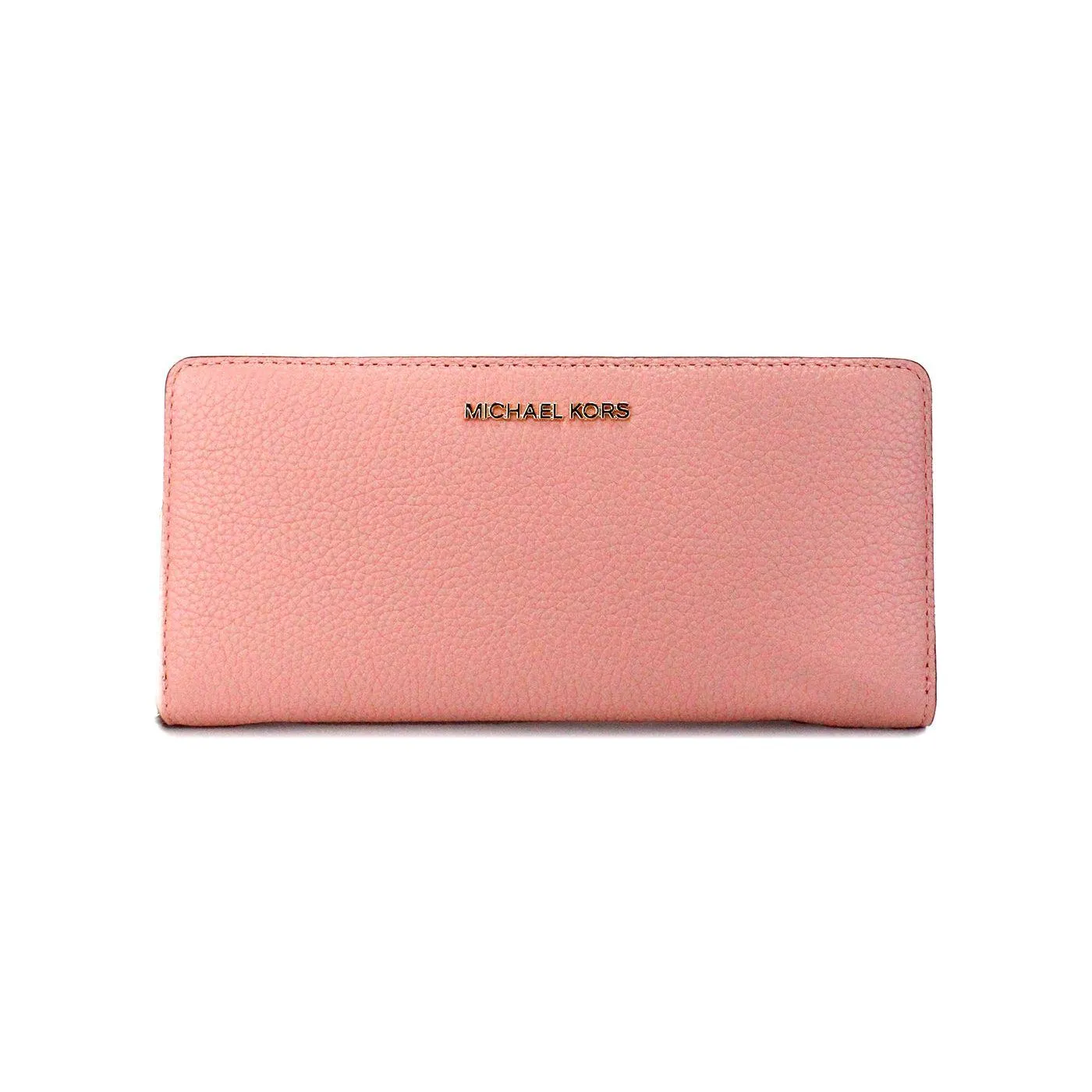 Michael Kors Jet Set Travel Large Primrose Leather Continental Wristlet Wallet