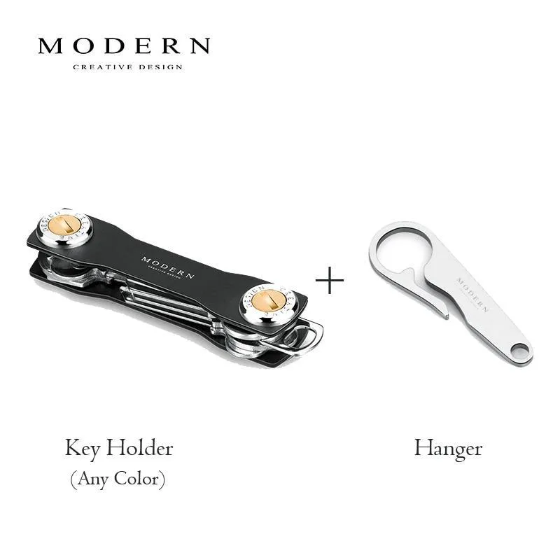 Modern Stylish Aluminium Smart Pocket Keys Holder Organiser Wallet