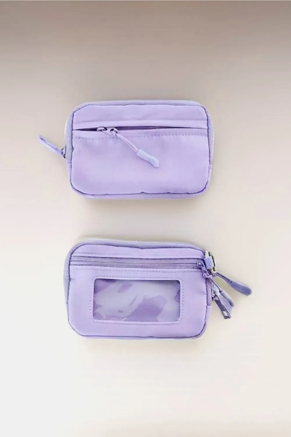 On the Go Keychain Pouch ID Card Wallet