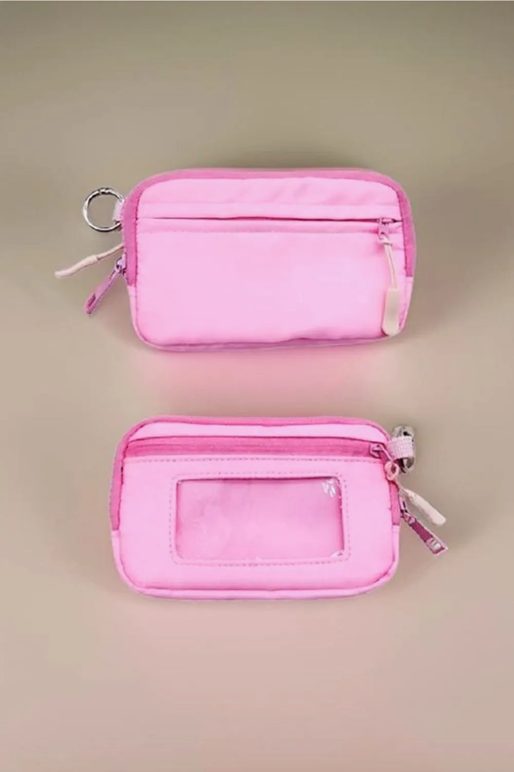 On the Go Keychain Pouch ID Card Wallet