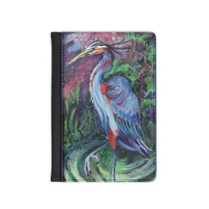 Passport Cover - Great Blue Heron