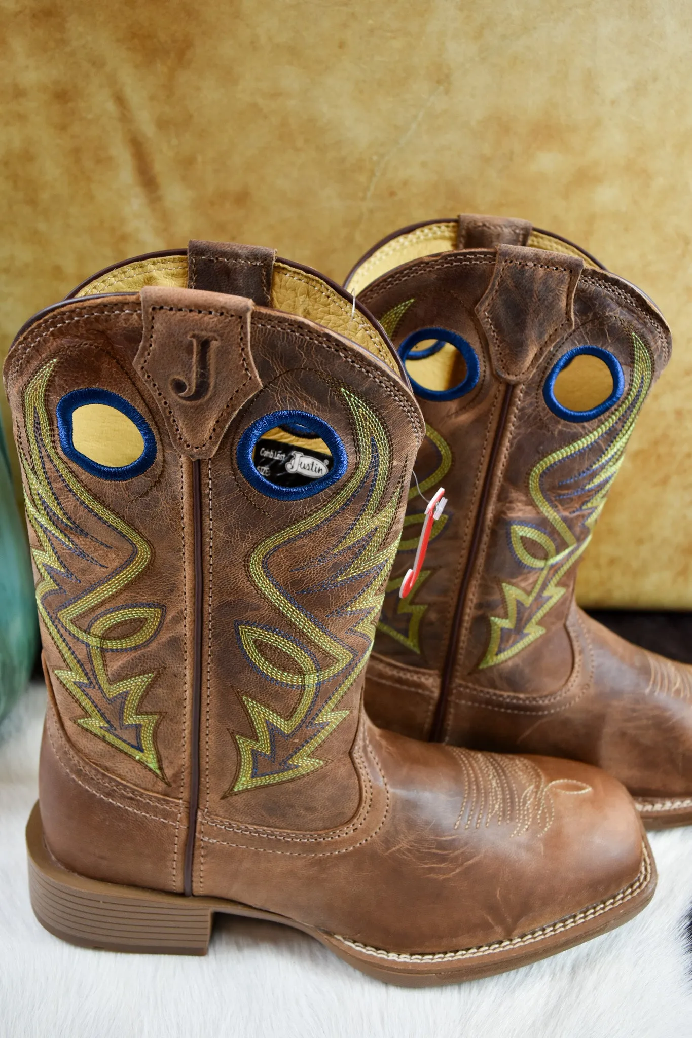 Pickett 11" Western Light Oat Tan Boot