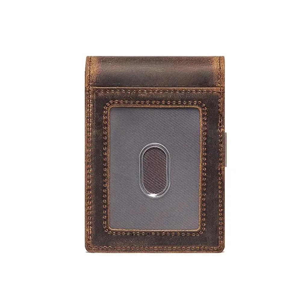 PrimeMark Genuine Leather AirTag Wallet