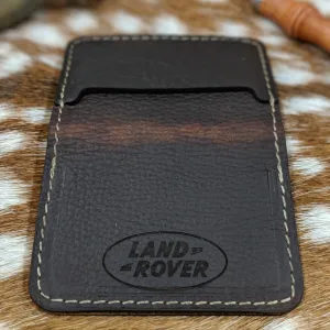 "Big Dan" Handmade Brown Leather Wallet for Men with Custom Logo