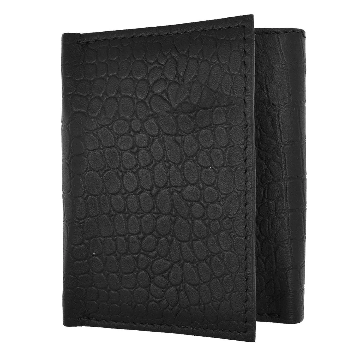 RFID Croco Tri-Fold Men's Wallet