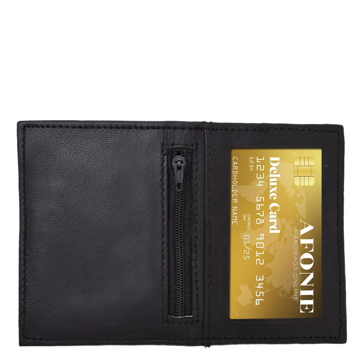 RFID Leather Wallet Bifold Credit Card ID Holder