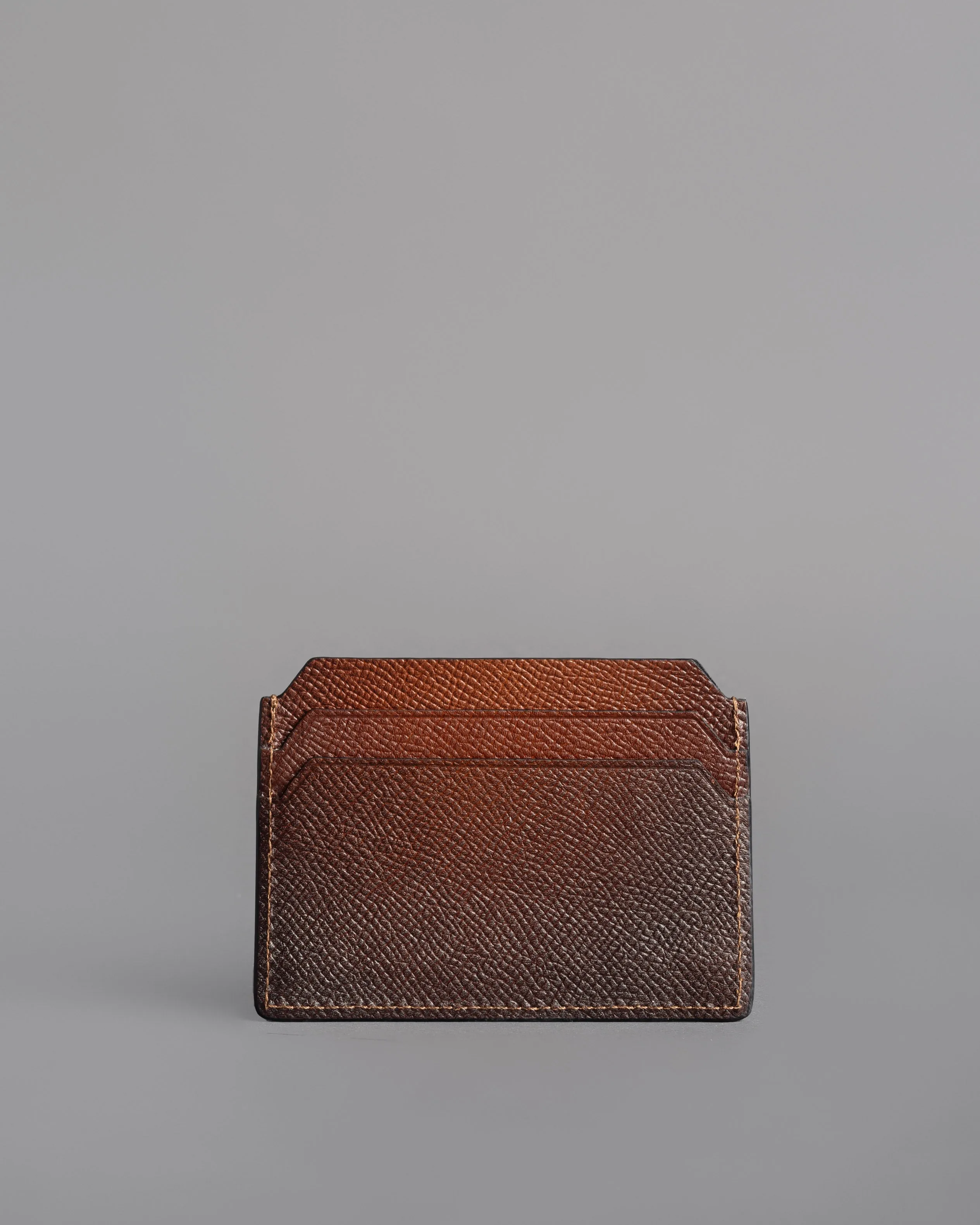 Saffiano Leather Credit Card Holder