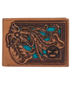 Trenditions Hooey Women's Tooled Bifold Wallet