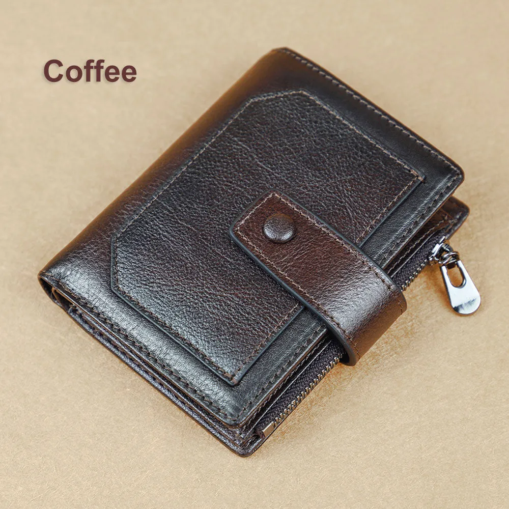 Vintage Genuine Leather Men's Wallet