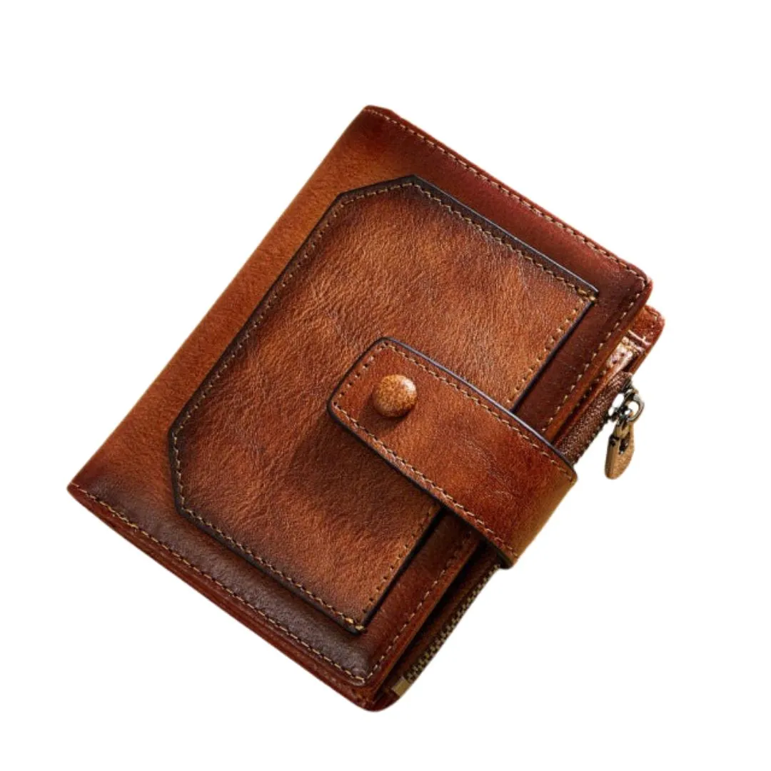 Vintage Genuine Leather Men's Wallet