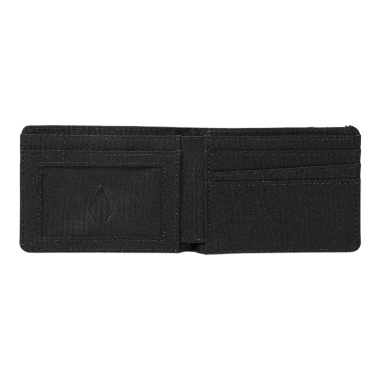 VOLCOM POST BIFOLD WALLET - BLACK